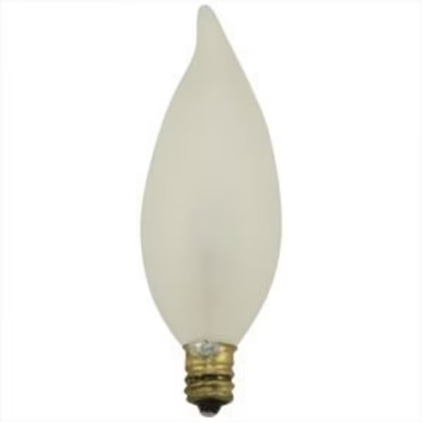 Replacement For BATTERIES AND LIGHT BULBS 25CFF INCANDESCENT DECORATIVE BENT TIP 2PK, Ilc, Mfr#: 2PAK:WW-L9FL-8